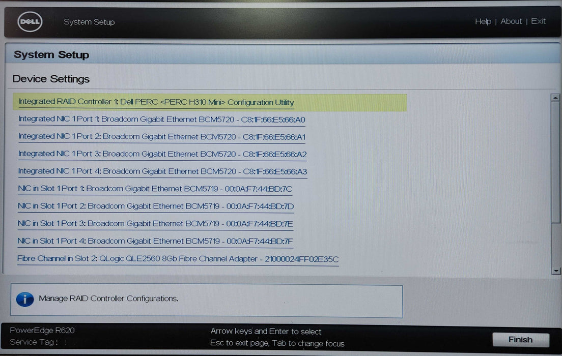 Dell PE R620 1U 4x2.5", 2x Xeon E5-2685v2 2.40GB, 256GB DDR3, H310 Mini Q