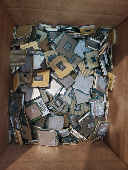 As-is Mixed Assorted CPUs 22.3 lbs ( 10.10 Kg )