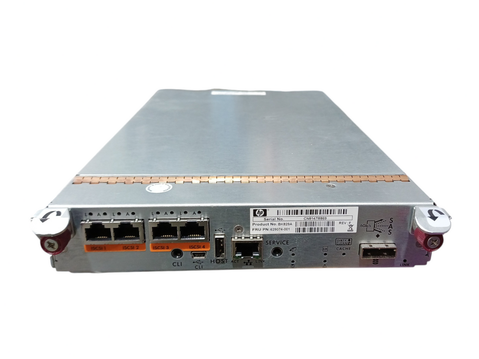 HP BK829A 629074-001 4x 1GbE iSCSI SAS Raid Controller Q