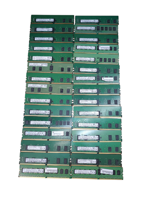Lot of 30x, Assorted 8GB DDR4 Server RAM
