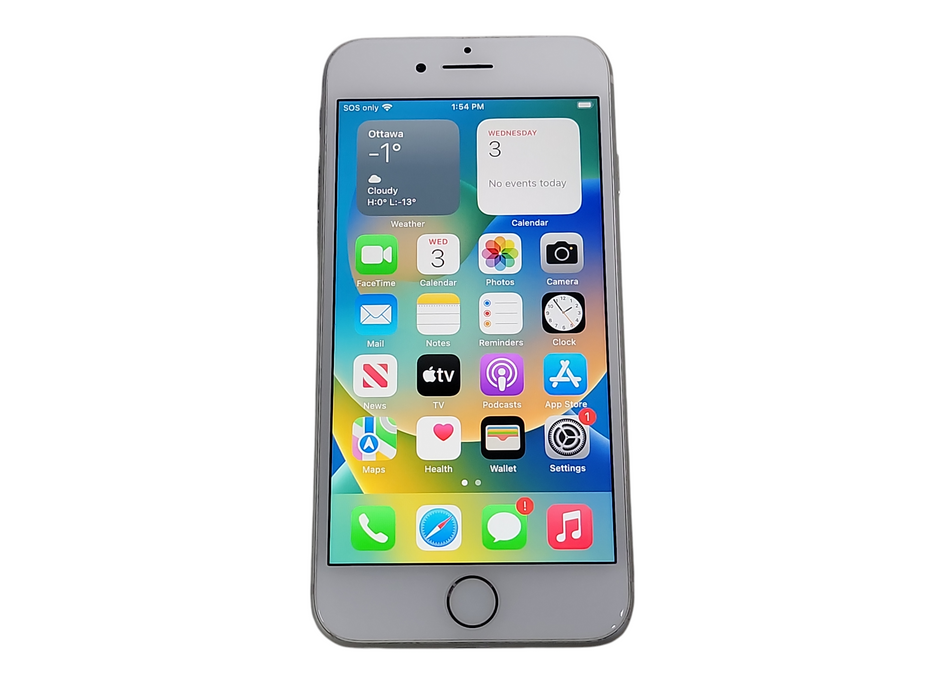 Apple iPhone 8 - 64GB - Silver [A1905]