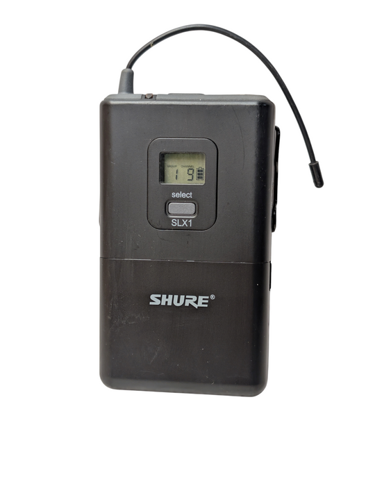 SHURE SLX1 Wireless Bodypack Transmitter 572-596 MHz SLX1-J3 -
