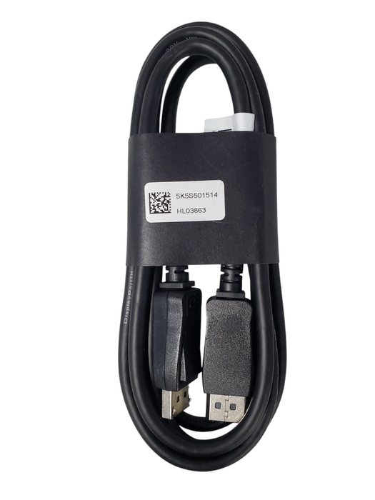 Lot 80x Brand New HP DisplayPort Male to Male 1.8M Cable 5K5S501514