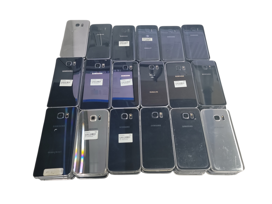 Lot of 90x Samsung Galaxy [S6 / S6+ / S7 / S7+ | AS-IS] (