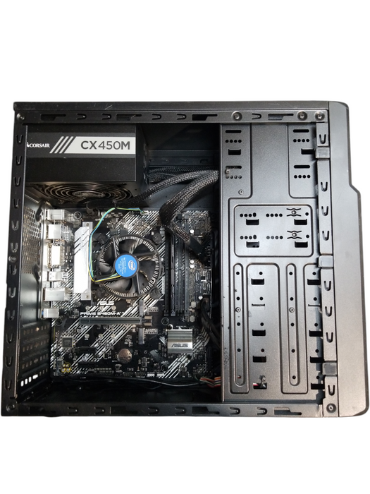 Generic Pc w/ Asus B460M-A Core i5-10400 CPU 8GB DDR4 RAM No HDD