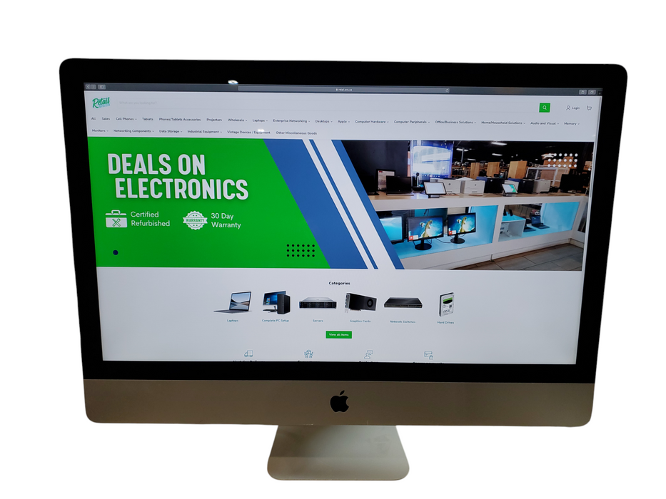 Apple iMac 27" 2013, i5-4570, 32GB RAM, 1TB HDD, OS Installed
