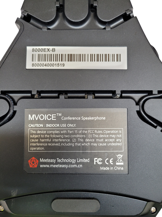 MeetEasy MVOICE 8000 EX-B Bluetooth Conference Speakerphone