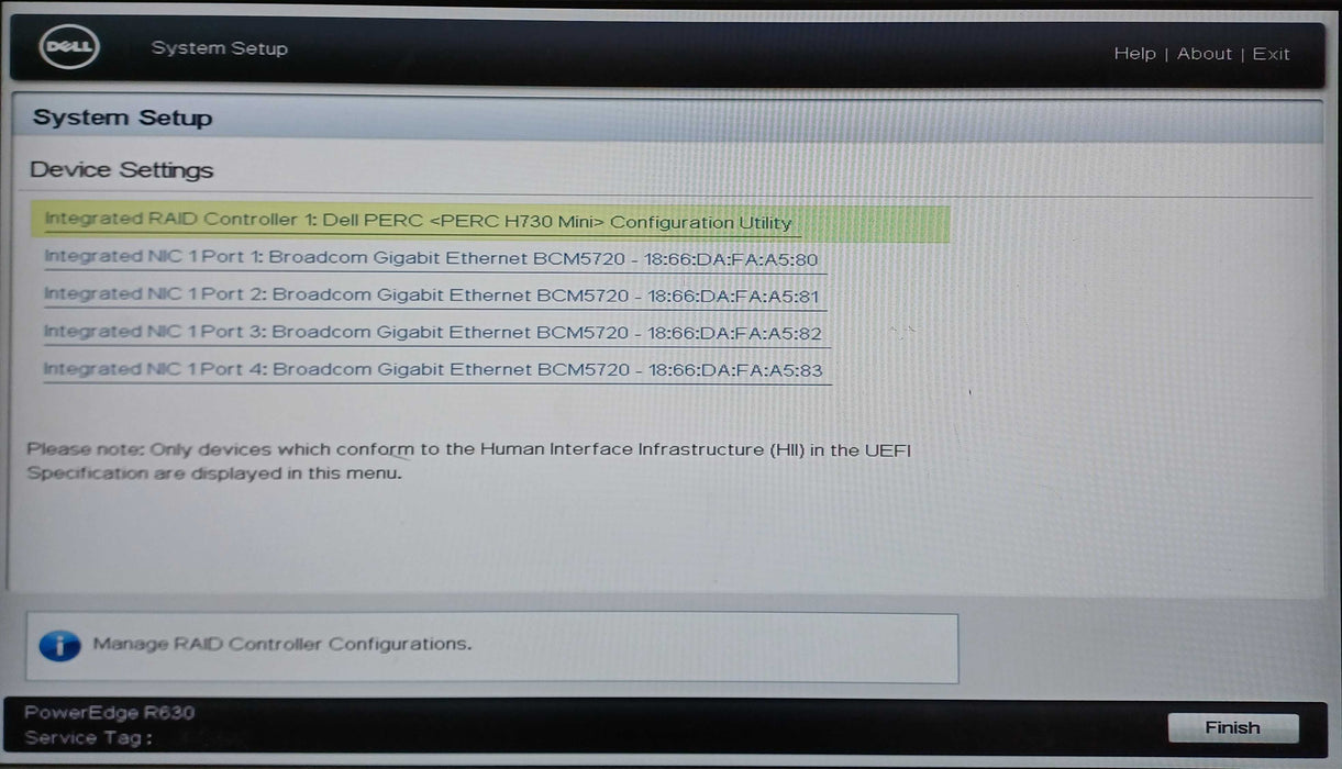 Dell PE R630 1U 8x2.5", 2x Xeon E5-2609v4, 64GB DDR4, H730Mini, 2x 750W