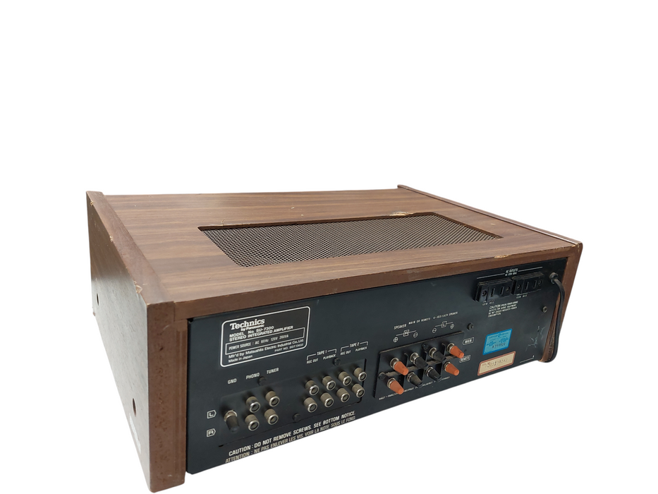 Vintage Technics Model: SU-7300 Stereo Integrated Amplifier   =