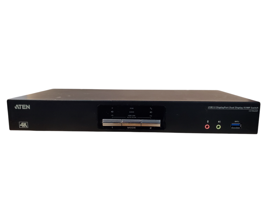 ATEN CS1942DP 2-Port USB 3.0 4K Dual Display DisplayPort KVMP