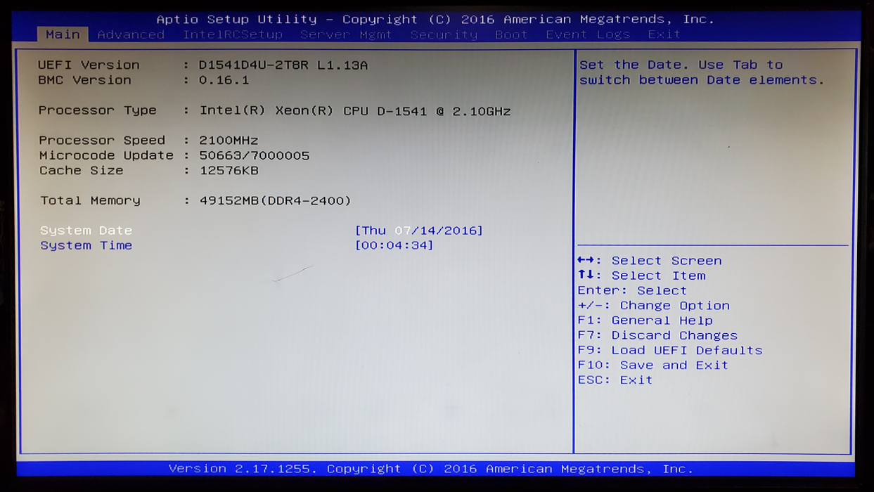 DATTO S3P4000  Xeon D-1541 48GB DDR4 SAS3008 - No HDD