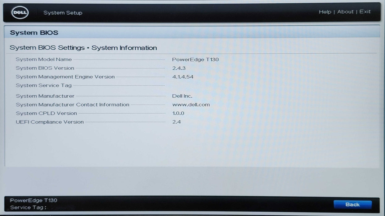 DELL PowerEdge T130, Xeon E3-1220v5 3.00GHz, 16GB DDR4, No HDD