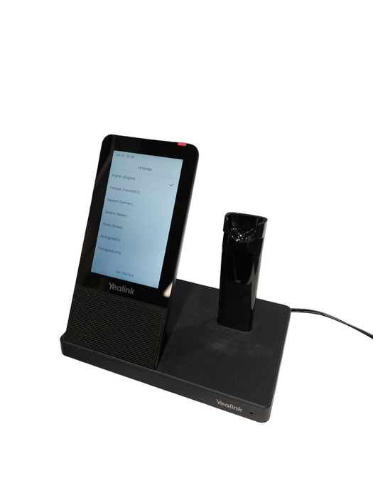 2-YeaLink DECT Wireless Headset Base Model: WHB670 Base Only w Adapter =