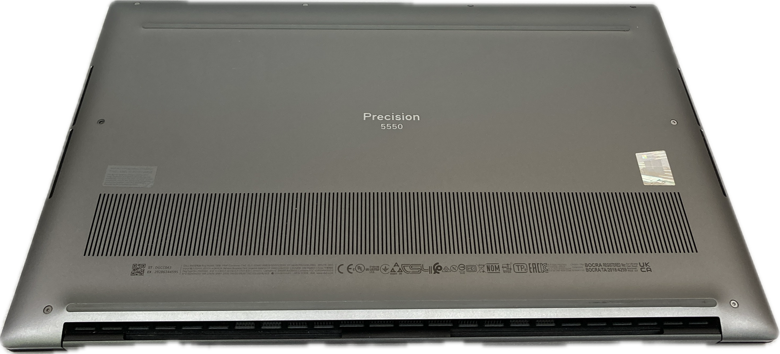 Dell Precision 5550 4K TOUCH i7-10750H QUADRO T1000 GPU 16GB 512SSD READ  Lap200
