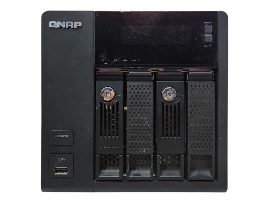 QNAP TS-419PII 注文 3TBx4 12TB HDD