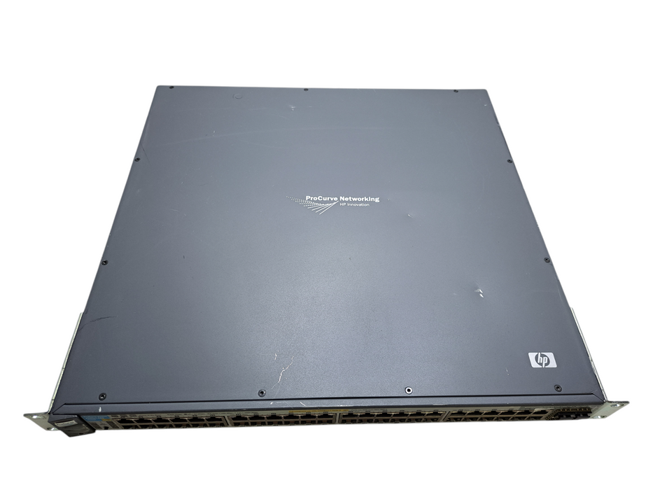 HP J8693A 3500yl-48G | 48-Port Gigabit PoE+ Network Switch w/ J9312A Module )