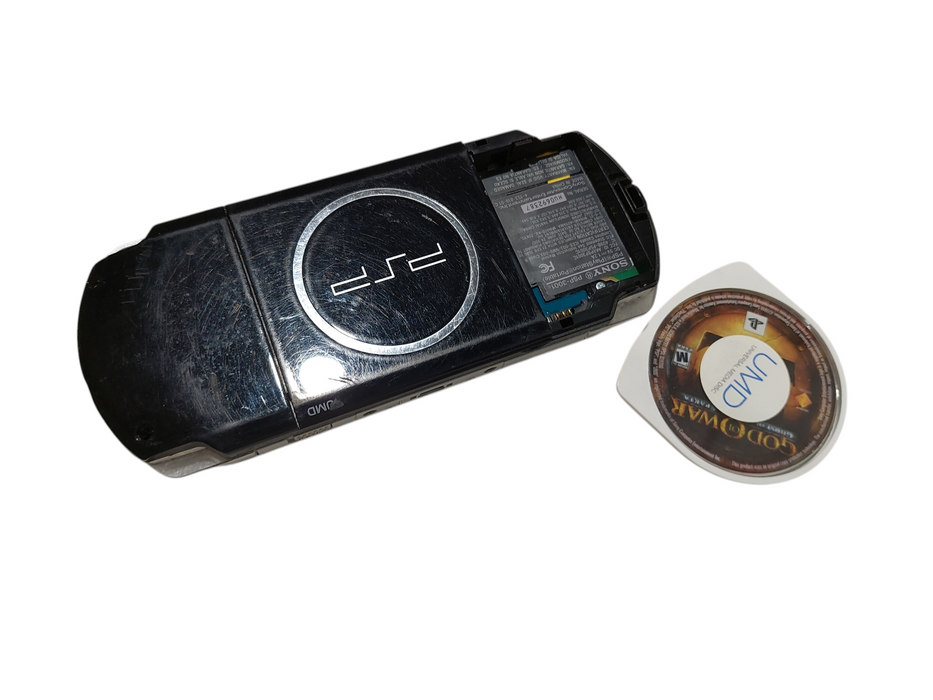 Sony PSP Model: PSP-300 No Battery & Game GOD OF WAR Ghost of Sparta  =
