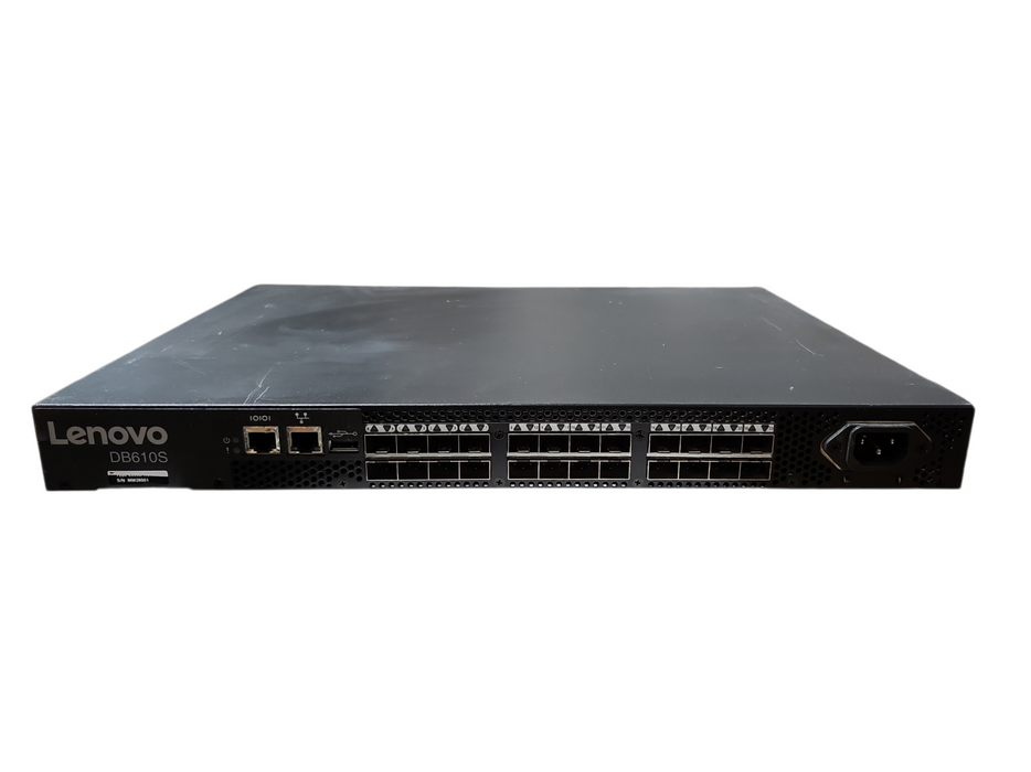 Lenovo DB610S FC Switch 24-Port 32Gb, 16 Ports on demand license