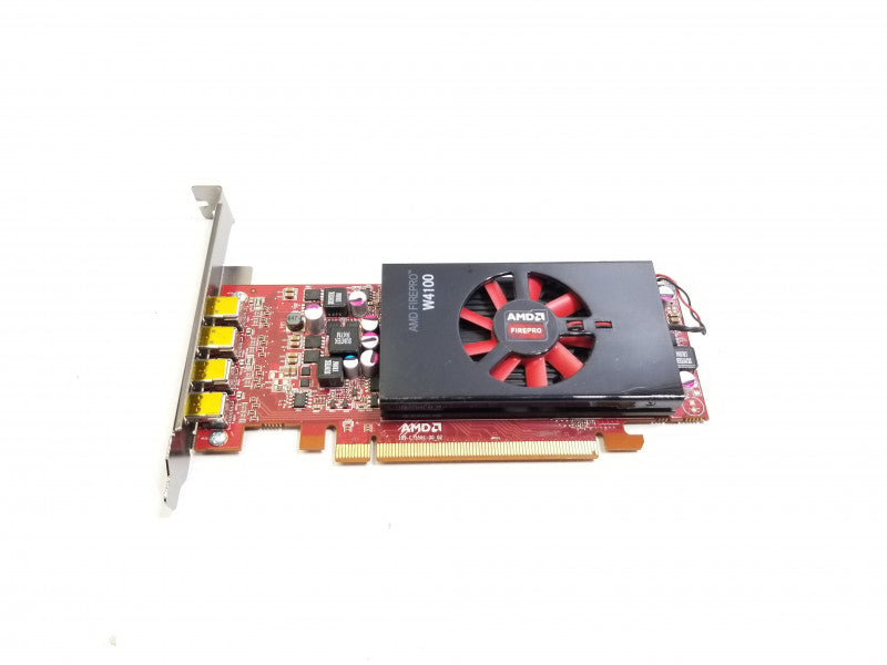 AMD FIREPRO W4100 2G GDDR5 4x Mini Display Port Graphics Card