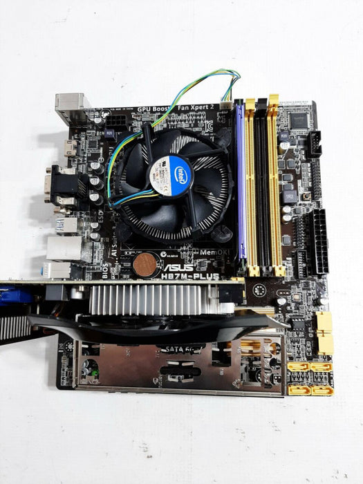 ASUS H87M-PLUS/CSM LGA1150 I5-4570 3.2GHZ/4GB, GTX 650 OC 1GB, Tested~