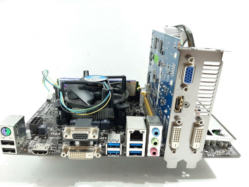 ASUS H87M-PLUS/CSM LGA1150 I5-4570 3.2GHZ/4GB, GTX 650 OC 1GB, Tested~