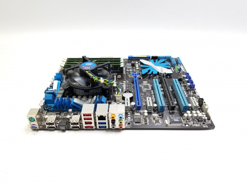 ASUS P7P55D-E w/ intel i5 CPU 760@2.8GHz, 8GB RAM