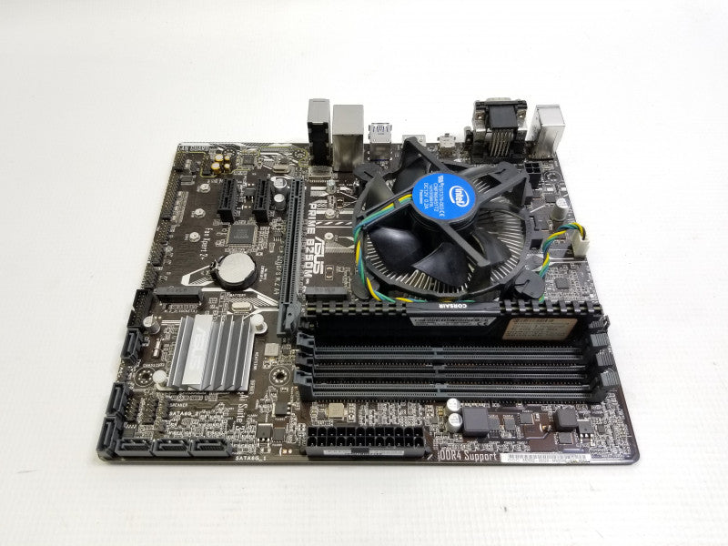ASUS PRIME B250M-A Motherboard w/ i5-7500@3.4GHz, 8GB RAM