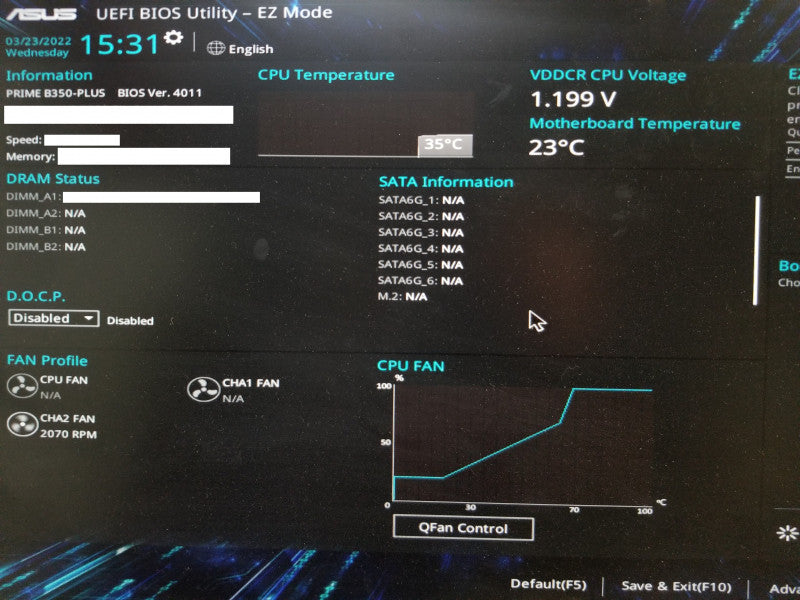 ASUS PRIME B350 PLUS AMD Motherboard