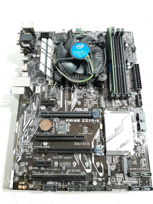 ASUS PRIME Z270-K motherboard LGA 1151, I7-6700 3.4GHZ/8GB DDR4, TESTED~