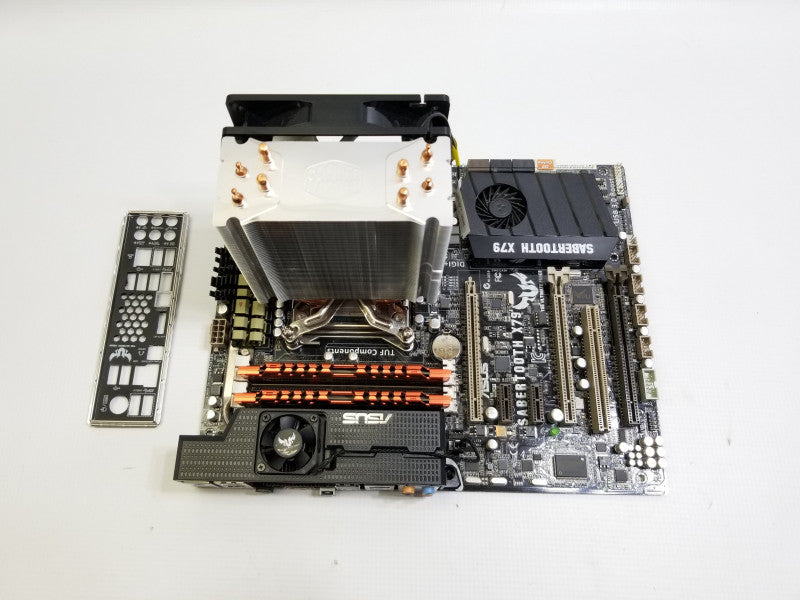ASUS Sabertooth X79 Motherboard w/ i7-4820K@3.7GHz, 8GB RAM