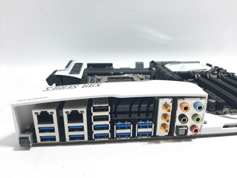 ASUS X99-DELUXE INTEL X99 SATA LGA2011-V3 ATX M.2 MOTHERBOARD AS-IS~