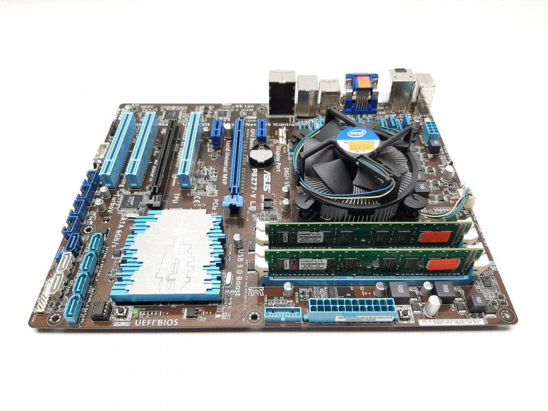 Combo ASUS P8Z77-V Motherboard w/ i5-2400 @ 3.10GHz 4GB RAM+
