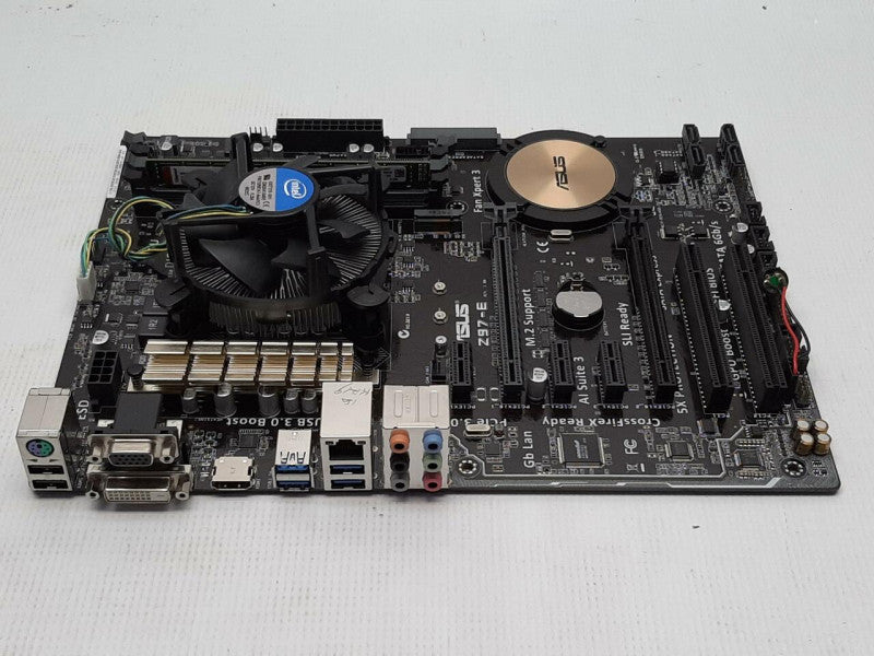 Combo ASUS Z97-E Motherboard w/ i7-4790 @ 3.6GHz 8GB RAM - SEE NOTES+