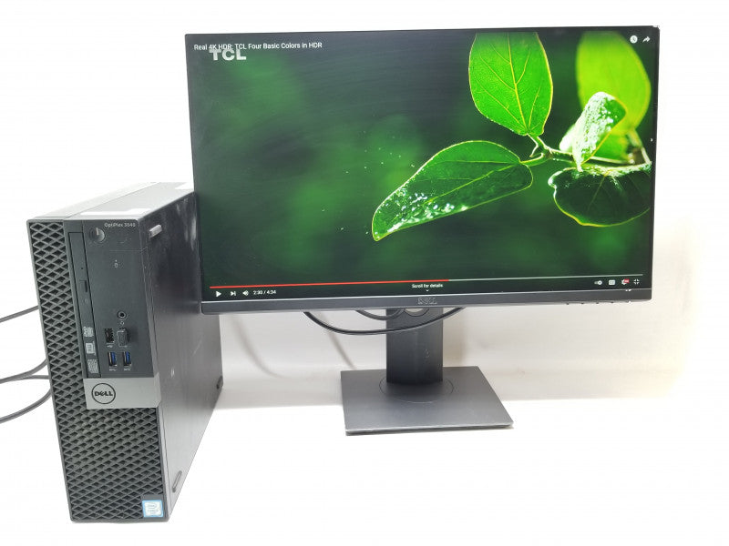 Dell Optiplex 3040 i5-6500 3.2GHZ 256GB SSD 24\\"Monitor
