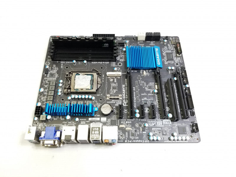 Gigabyte GA-Z77X-UD3H Motherboard w/ i7-3570K@3.5GHz, 8GB RAM, NO CPU FAN