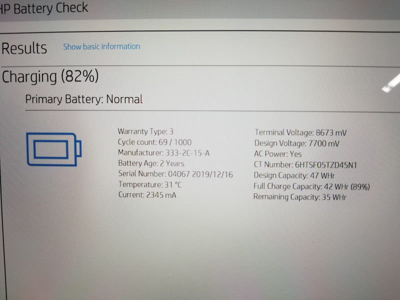 HP Elite X2 Laptop WARRANTY Touchscreen i5-8250U 1.6ghz 8GB/250GB SSD -QTY 10.5\\"^