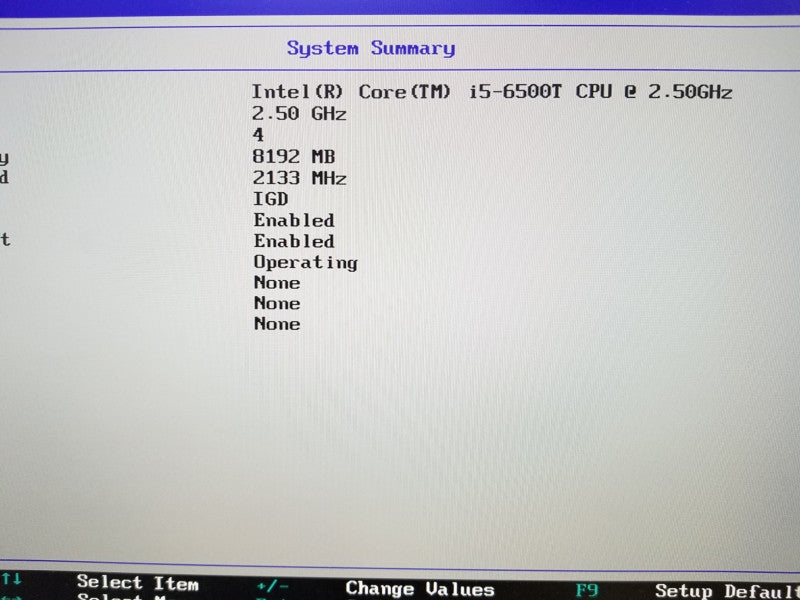 LENOVO ThinkCentre M900, Intel Core i5-6500T 2.5GHz/8GB RAM 256GB SSD