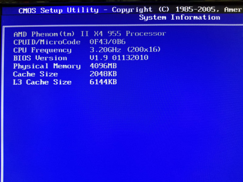 MSI 790FX-GD70 Motherboard Desktop Motherboard w/ AMD Phenom II X4 955 Processor, 4GB RAM, No CPU FAN