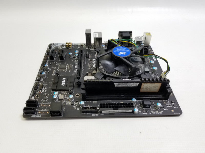 MSI H110M ECO Motherboard w/ i5-7400@3GHz, 8GB RAM