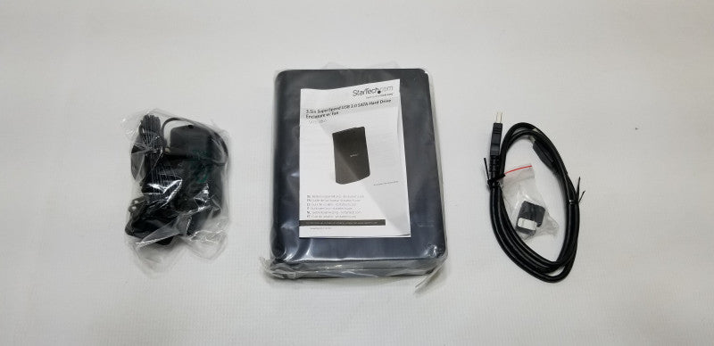 StarTech SuperSpeed USB 3.0 to 3.5in SATA HDD Enclosure with Fan