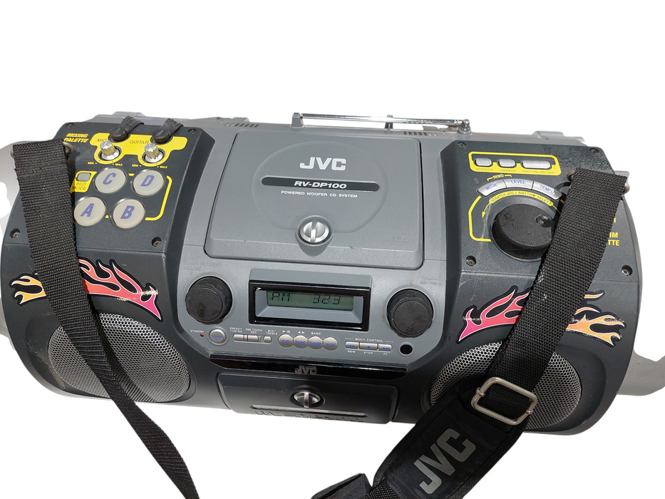 JVC Powered Woofer CD System  Model: RV-DP100 =