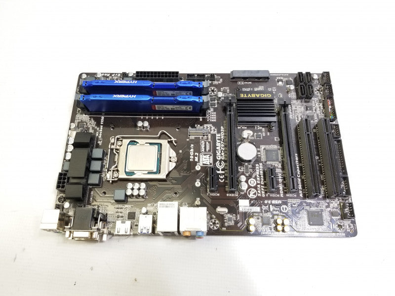 Gigabyte GA-Z170-HD3 Motherboard w/ i7-4790K@4GHz, 16GB RAM, No CPU FAN