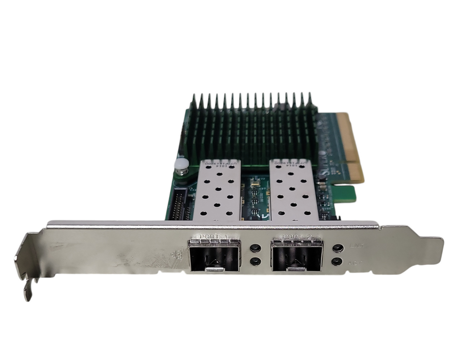 SuperMicro AOC-STGN-I2S 2-Port 10G SFP+ Network Adapter Card, FH bracket _