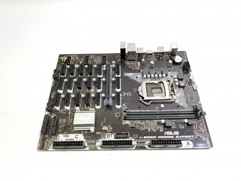 ASUS B250 Mining Expert Mobo, No I/O Shield * AS-IS / Parts / Repair