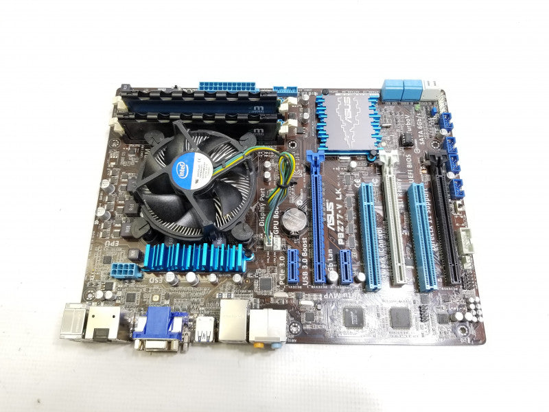 ASUS P8Z77-V LK w/ i7-3770K@3.5GHz, 16GB RAM, no I/O Shield