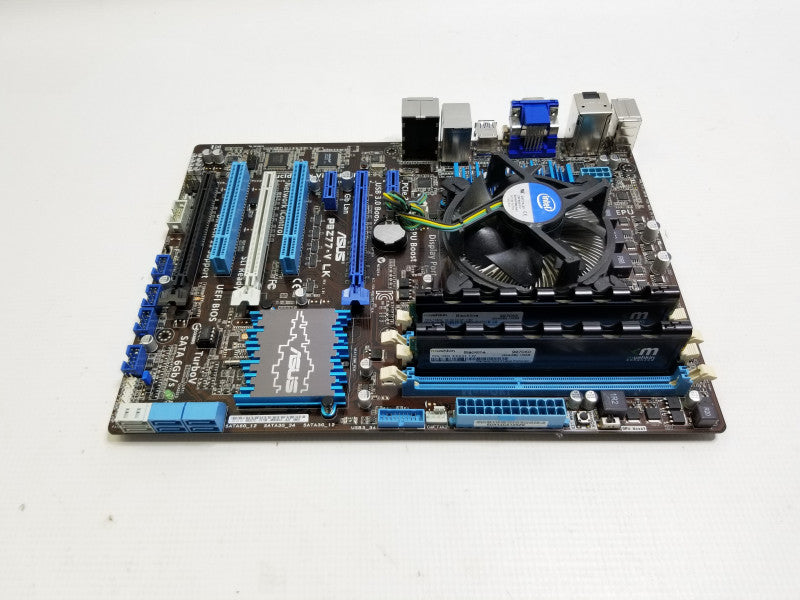 ASUS P8Z77-V LK w/ i7-3770K@3.5GHz, 16GB RAM, no I/O Shield