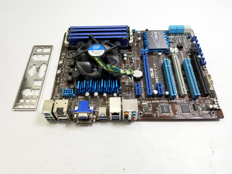 ASUS P8Z77-V LK w/ i7-3770K@3.5GHz, 16GB RAM