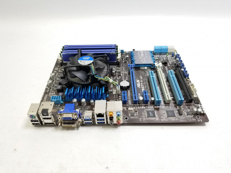 ASUS P8Z77-V LK w/ i7-3770K@3.5GHz, 16GB RAM