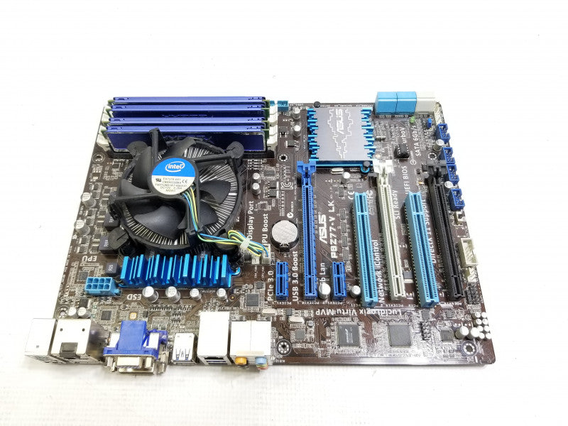 ASUS P8Z77-V LK w/ i7-3770K@3.5GHz, 16GB RAM