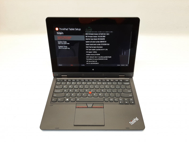 Lenovo ThinkPad Helix TP00065A Core 5Y71 @ 1.2GHz 8GB RAM 256GB SSD w/Keyboard